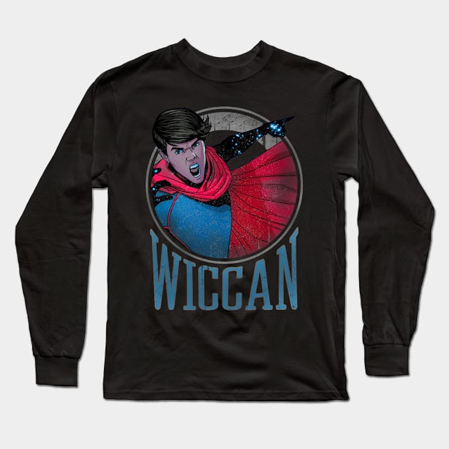 Wiccan Marvel Long Sleeve T-Shirt by Wiccan1849